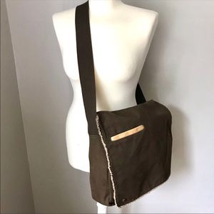People Brown crossbody bag